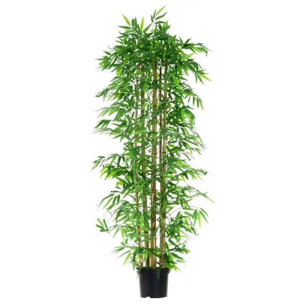Искусственное растение бамбук Лаки Гроч h160 см одеяло бамбук облегченное зеленый р евро