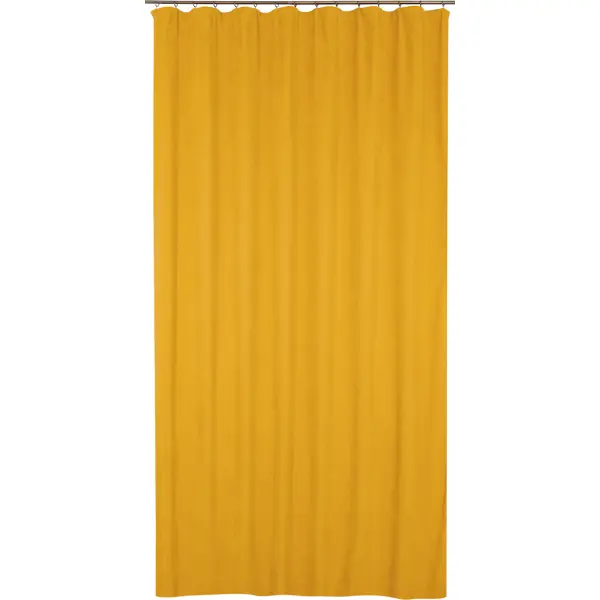 фото Штора на ленте рим 200x310 см цвет желтый miamoza