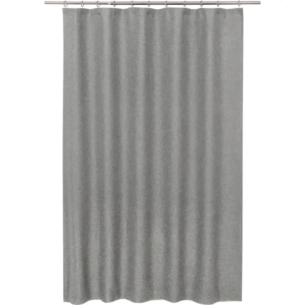 Штора на ленте Савана 145х180 цвет светло-серый штора на ленте бархат пралине 200x280 см серый