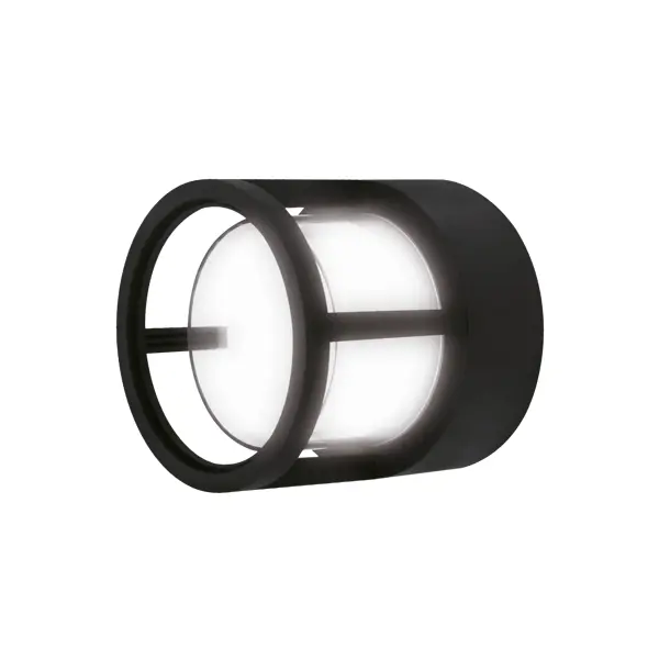 Светильник настенный светодиодный уличный Duwi «Nuovo» круг IP54 цвет черный светильник настенный уличный светодиодный влагозащищенный duwi nuovo 24338 0 ip65 теплый белый свет