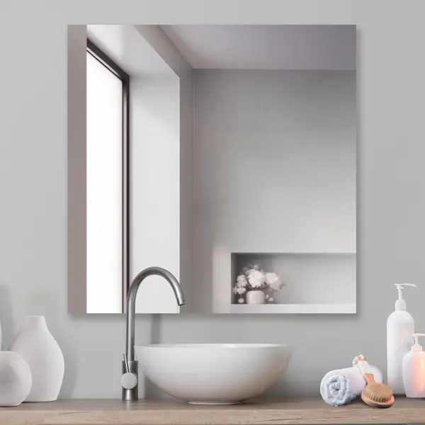 Зеркало для ванной SB70KW 70x70 см зеркало для ванной luxury с подсветкой 60x60 см