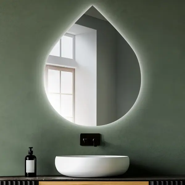 Зеркало для ванной Монако DSMK80 с подсветкой сенсорное с подогревом 67x80 см зеркало aquanet алассио 70х85 с подсветкой и подогревом 249344