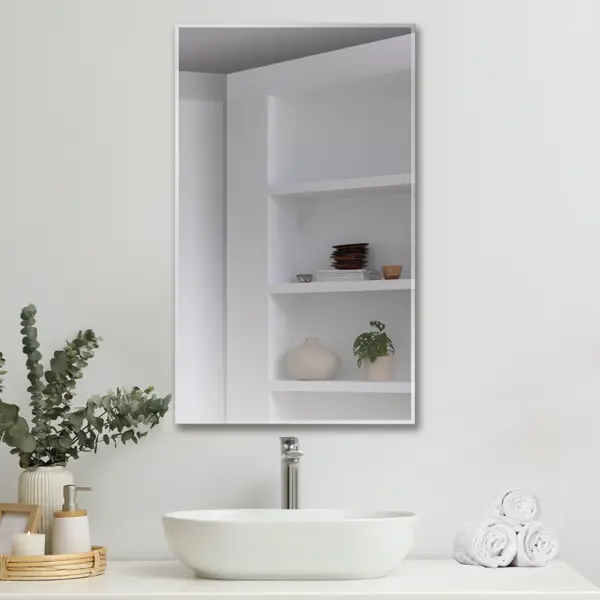 Зеркало для ванной S60K 60x80 см зеркало с фацетом 5 мм 60 х 80 см evoform