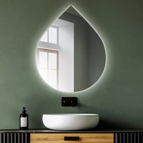 Зеркало для ванной Монако DSMK70 с подсветкой сенсорное с подогревом 70x70 см зеркало для ванной флоренция dsf70 с подсветкой сенсорное с подогревом 70 см круглое