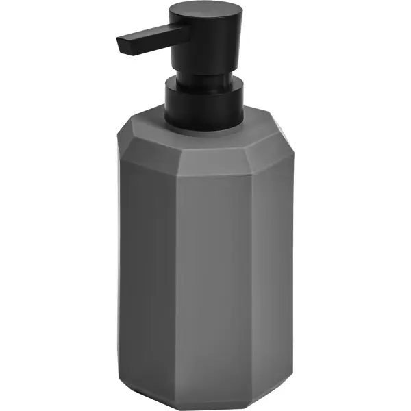 Дозатор для жидкого мыла Swensa Grid цвет серый дозатор для жидкого мыла swensa grid серый