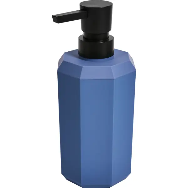 Дозатор для жидкого мыла Swensa Grid цвет синий дозатор для жидкого мыла swensa bland пластик темно синий