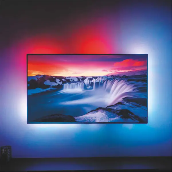 фото Комплект светодиодной ленты для телевизора smd 5050 30 диод/7.2 вт/м 7.2 в 10 мм ip20 0.5 м rgb свет apeyron