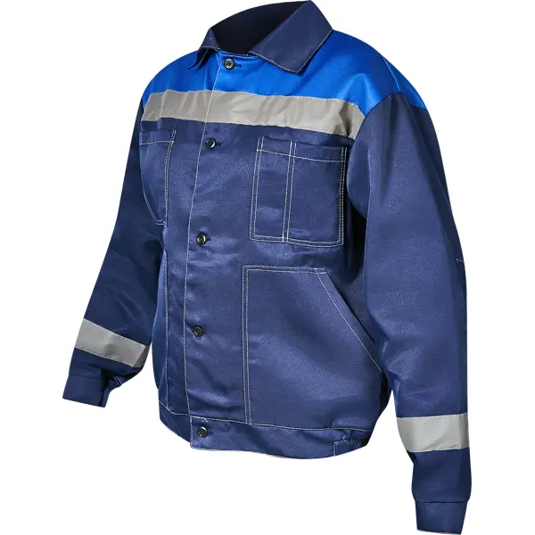 Куртка рабочая Высота цвет синий размер 48-50 рост 170-176 см комбинезон детский синий дино рост 62 см