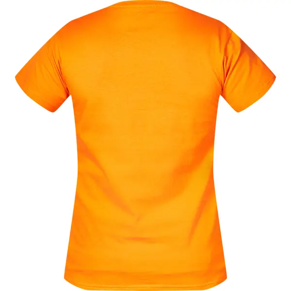 фото Футболка цвет оранжевый размер м без бренда