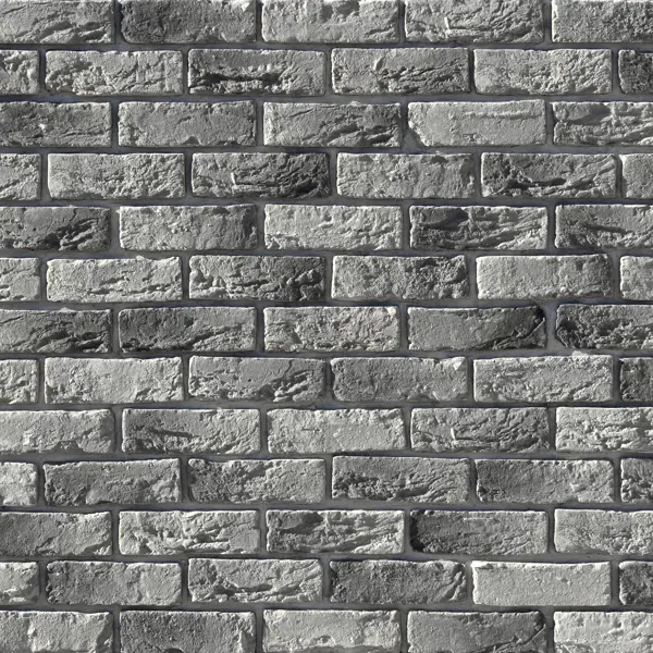 Плитка декоративная White Hills Бремен Брик серый 1.11 м² настенная плитка керамин канон 1 серый 30х90 ck000039228