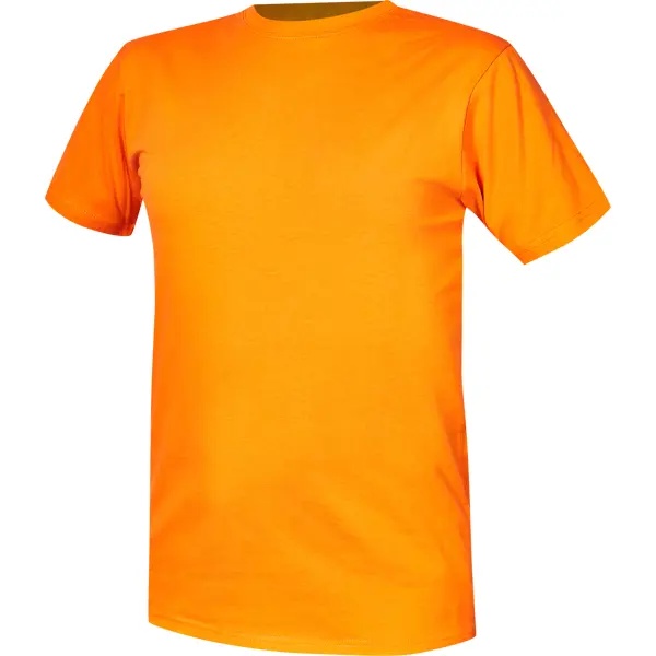 фото Футболка l цвет оранжевый размер x без бренда