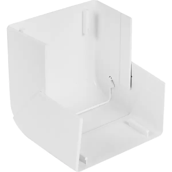 заглушка для коробка lexman 100х55 мм белый Угол внешний для короба Lexman 100х55 мм цвет белый