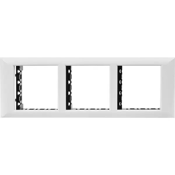 Рамка-суппорт DKC Avanti 6 модулей цвет белый рамка суппорт для парапетного кабельного канала ekf