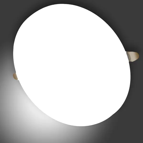Светильник точечный светодиодный встраиваемый Apeyron круг под отверстие 5.5-10.5 мм 18 м² нейтральный белый свет цвет белый контроллер apeyron