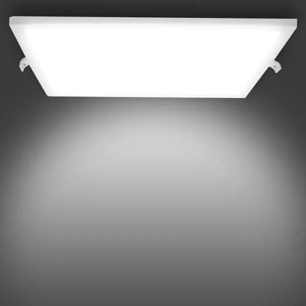 Светильник точечный светодиодный встраиваемый Apeyron 06-34 под отверстие 208 мм, 19.2 м², нейтральный белый свет, цвет белый
