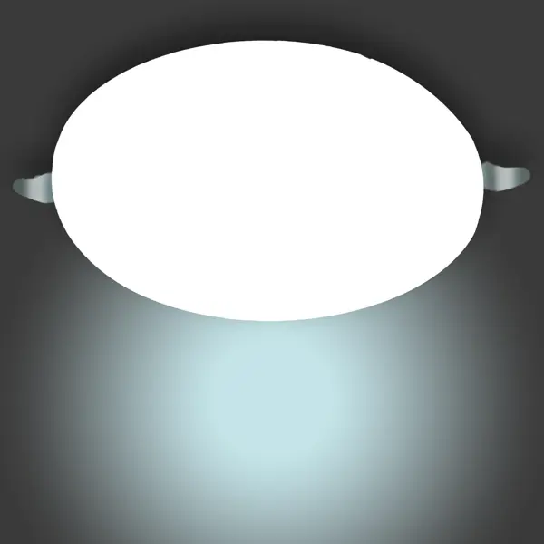 Светильник точечный светодиодный встраиваемый Apeyron под отверстие 5.5-10.5 мм 14 м² холодный белый свет цвет белый шнур питания для одно ного светодиодного неона apeyron