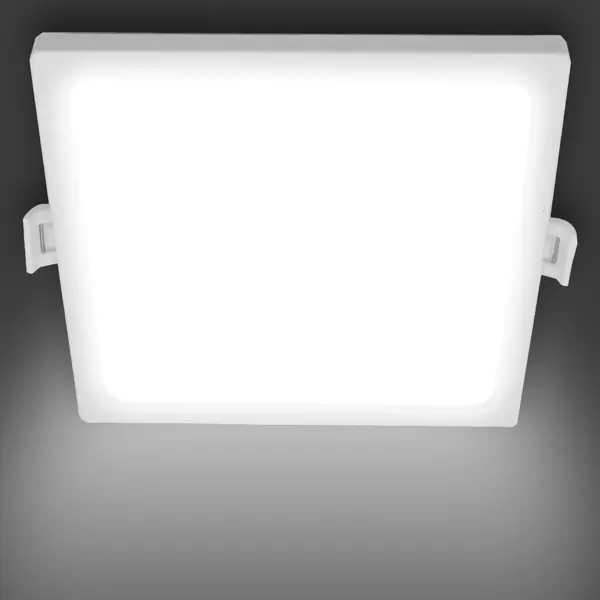 Светильник точечный светодиодный встраиваемый Apeyron 06-28 под отверстие 85 мм, 9.6 м², нейтральный белый свет, цвет белый спот встраиваемый inspire pagolle светодиодный под отверстие 90 мм