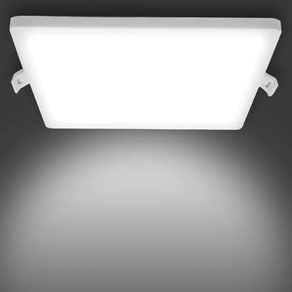 Светильник точечный светодиодный встраиваемый Apeyron 06-30 под отверстие 129 мм, 12 м², нейтральный белый свет, цвет белый