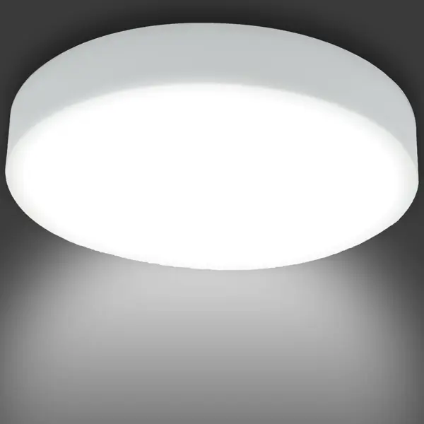 Светильник точечный светодиодный накладной Apeyron 06-40, 14.4 м², нейтральный белый свет, цвет белый светодиодная панель apeyron 06 68