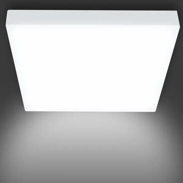 Светильник точечный светодиодный накладной Apeyron 06-48, 16 м², нейтральный белый свет, цвет белый светодиодная панель apeyron 06 63
