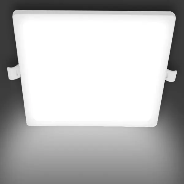 Светильник точечный светодиодный встраиваемый Apeyron 06-32 под отверстие 155 мм, 16 м², нейтральный белый свет, цвет белый