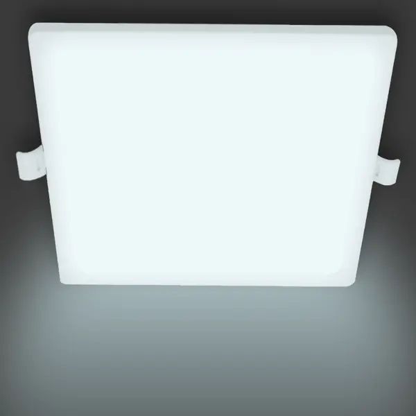 Светильник точечный светодиодный встраиваемый Apeyron 06-60 под отверстие 155 мм, 16 м², холодный белый свет, цвет белый спот встраиваемый inspire buziet gx53 светодиодный под отверстие 90 мм белый