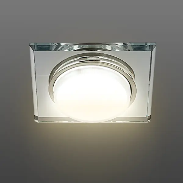 фото Светильник под лампу gx53 эра 220 в 13 вт цвет зеркальный