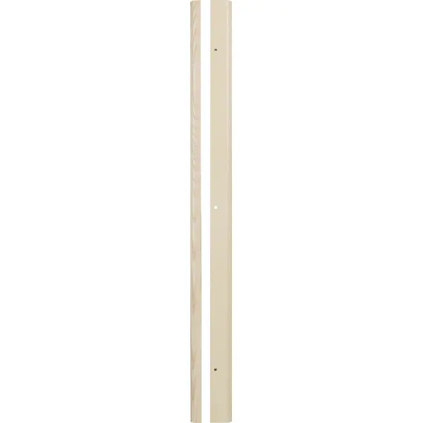 Угол для напольного шкафа Delinia ID Невель 4x76.5 см массив ясеня цвет кремовый