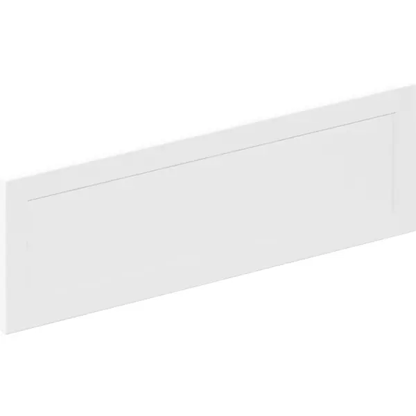 Фасад для кухонного ящика Ньюпорт 79.7x25.3 см Delinia ID МДФ цвет белый карниз delinia id ньюпорт нижний 220x4 см мдф белый