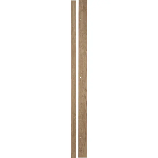 фото Угол для каркаса шкафа delinia id сантьяго 4x76.5 см лдсп цвет коричневый