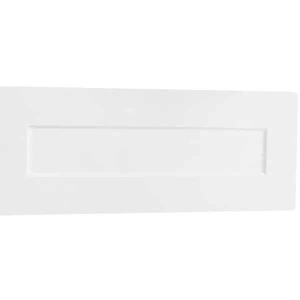 Фасад для кухонного ящика под духовку Ньюпорт белый 44.7x16.7 см Delinia ID МДФ цвет белый фасад для кухонного ящика под духовку софия 59 7x16 7 см delinia id лдсп белый