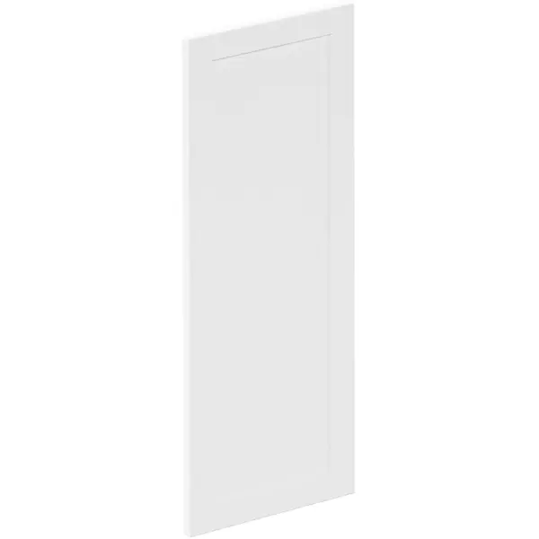 Фасад для кухонного шкафа Ньюпорт 29.7x76.5 см Delinia ID МДФ цвет белый