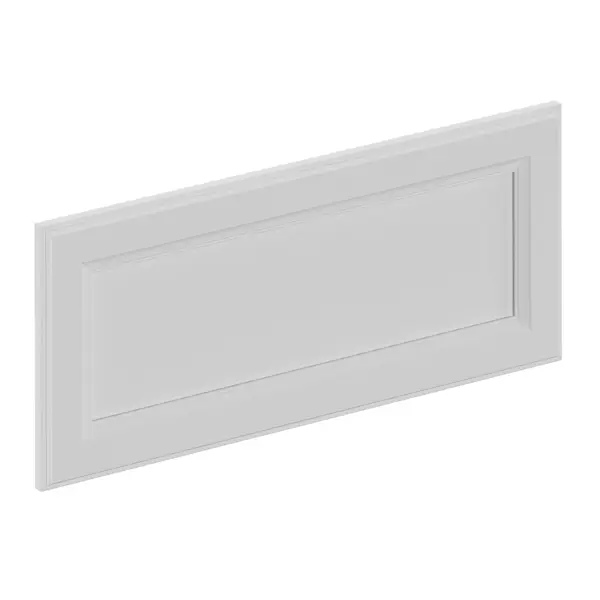 Фасад для кухонного шкафа Реш 59.7x25.3 см Delinia ID МДФ цвет белый фасад для кухонного шкафа аша 59 7x25 3 см delinia id лдсп белый