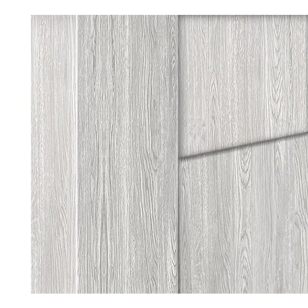 фото Дверь межкомнатная глухая с замком и петлями в комплекте тренто 70x200 см пвх цвет дуб европейский серый casaporte
