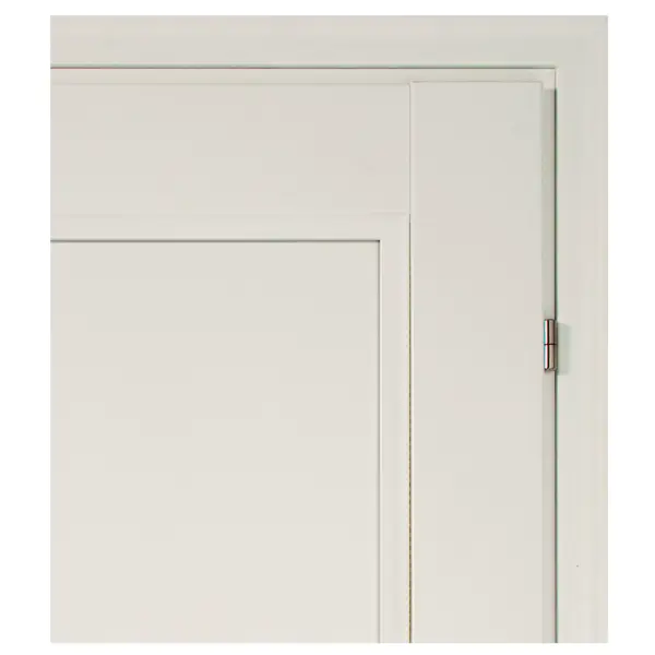 фото Дверь межкомнатная глухая с замком и петлями в комплекте танганика 90x200 см cpl цвет белый краснодеревщик
