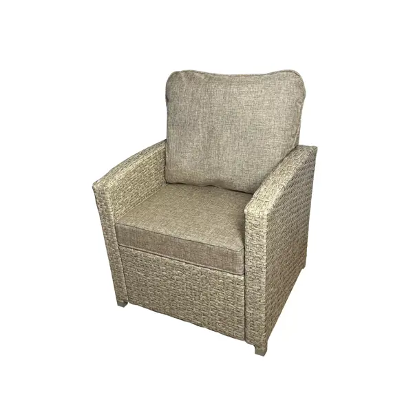 Кресло Greengard Сантия 69x69x86 см искусственный ротанг цвет бежевый кресло manoko 2 54x66x88 см искусственный ротанг