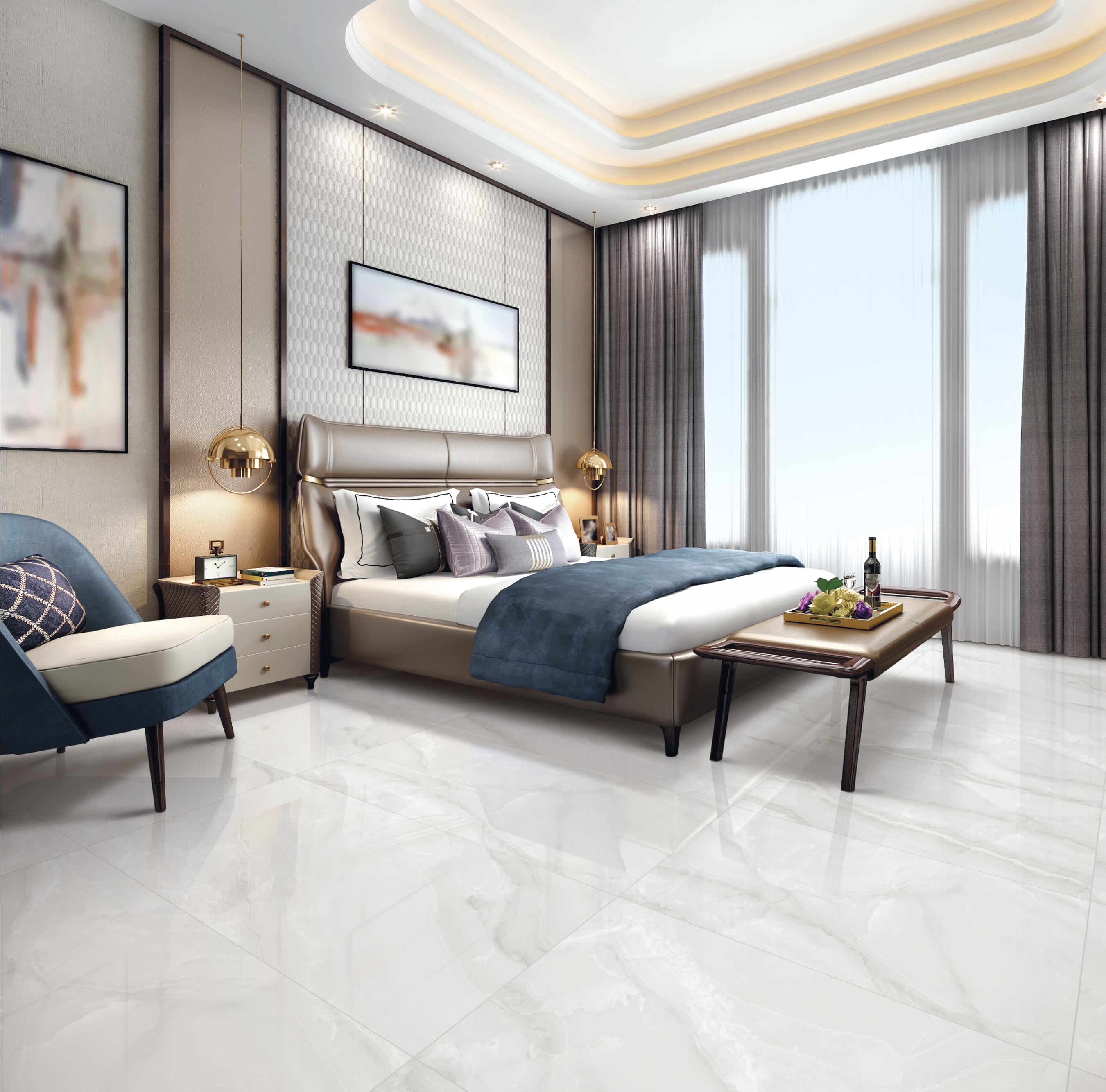 Керамогранит Kerald Stubai onyx grey Stubai Onyx Grey satin 60x120см 1.44  м² цвет белый по цене 3096 ₽/шт. купить в Твери в интернет-магазине Леруа  Мерлен