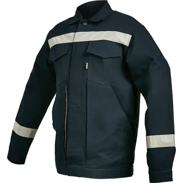 Куртка рабочая Балтика цвет синий размер 52-54 рост 170-176 см термосумка на молнии 8 7 л 2 наружных кармана цвет синий