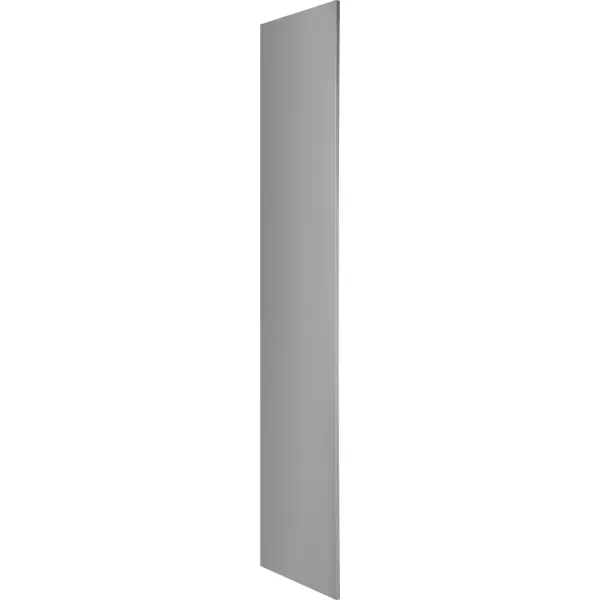 Дверь для шкафа Лион 39.6x193.8x1.6 см цвет серый глянец дверь для шкафа лион 39 6x63 6x1 6 см серый глянец