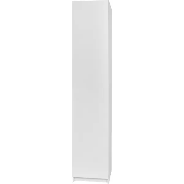 фото Дверь для шкафа лион 39.6x193.8x1.6 см цвет белый лак без бренда