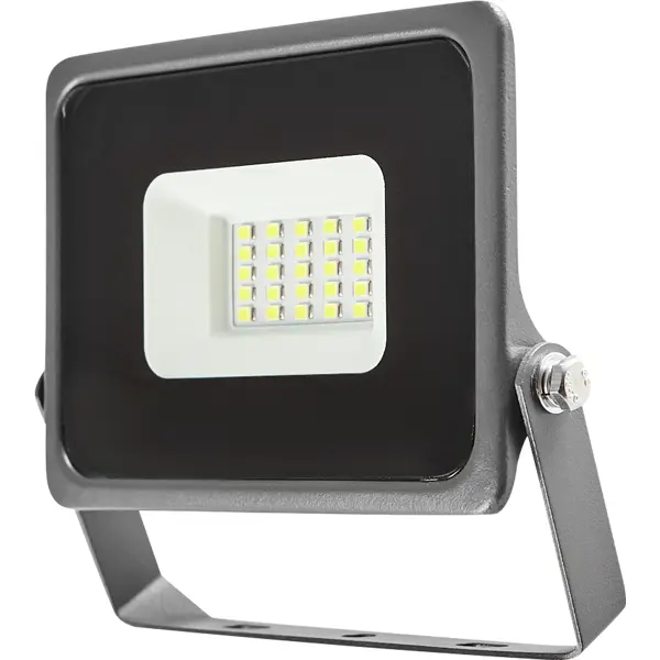 фото Прожектор светодиодный уличный inspire 20 вт 6500 к ip65 холодный белый свет