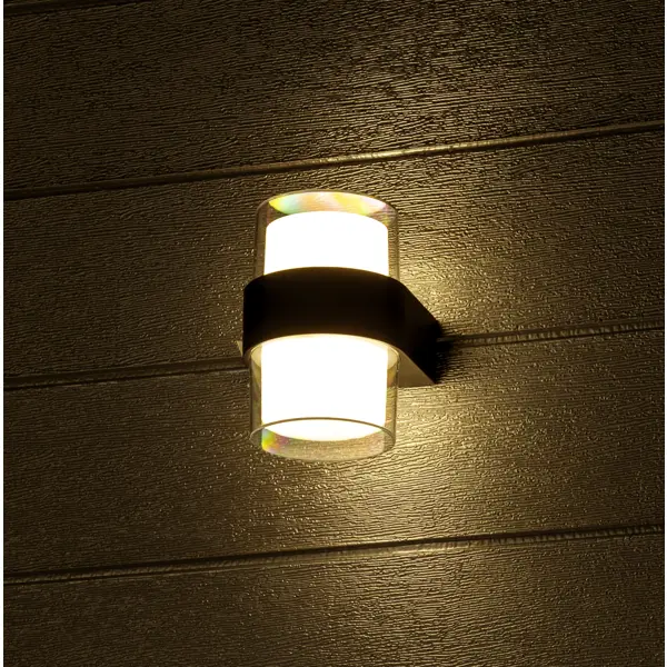 Светильник настенный светодиодный уличный Duwi «Nuovo» 24778 8 IP54 цвет черный