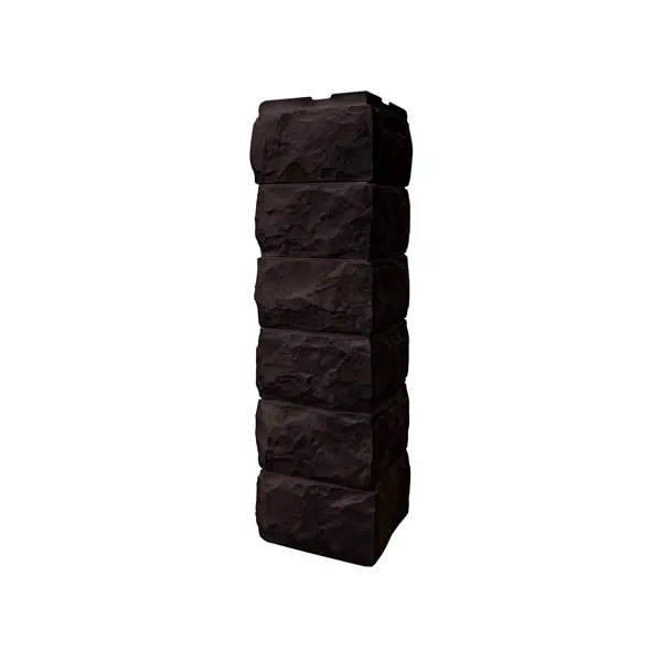 Угол наружный Fineber Скол цвет темно-коричневый банкетка мебелик ретро с ящиком темно коричневый полоса 800