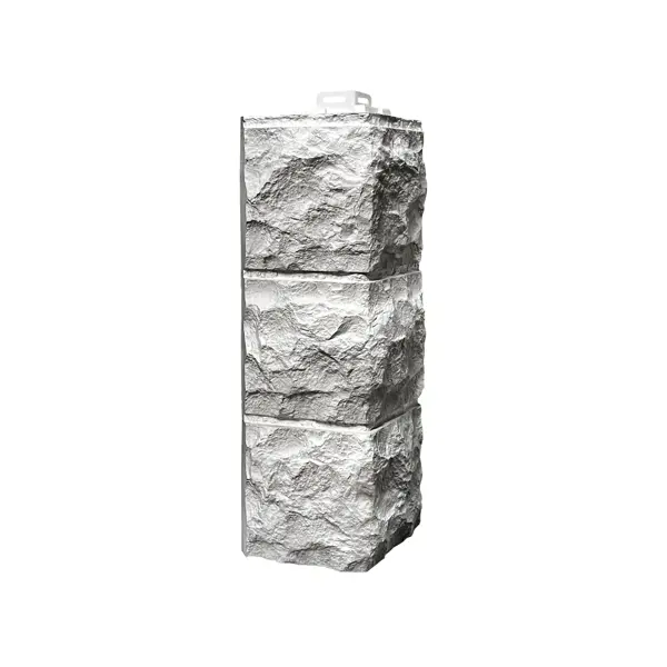 Угол наружный Fineber Доломит цвет светло-серый стеновая панель пвх fineber винтаж серый 2700x250x5x5 мм 0 675 м²