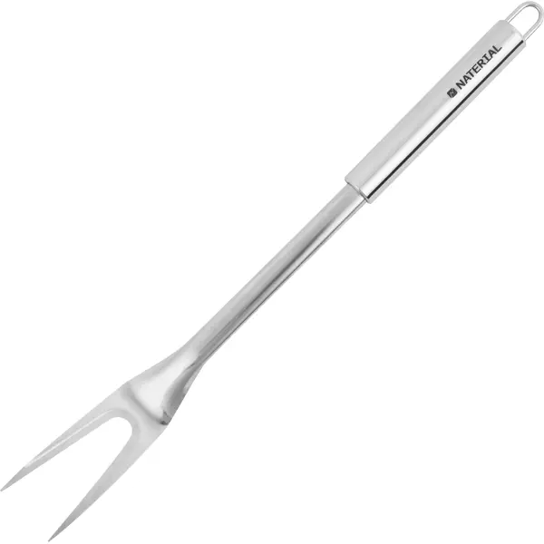 Вилка для барбекю Naterial «Alpha», нержавеющая сталь набор для барбекю naterial beta нержавеющая сталь щипцы вилка нож лопатка щетка для чистки