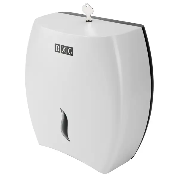 Диспенсер для туалетной бумаги BXG PD-8002 пластик диспенсер для бумажных полотенец merida harmony ahb101 пластик белый