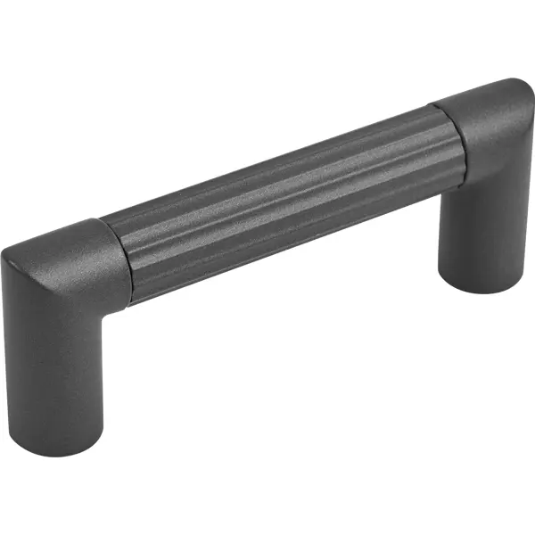 Ручка-скоба мебельная Kerron 96 мм, цвет графитовый мебельная скоба 80a 10 усиленная 12 8х10 мм 16500шт техмаш