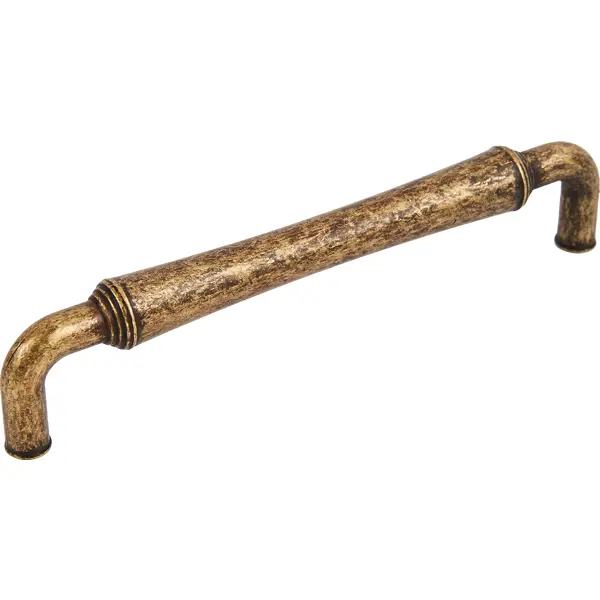 Ручка-скоба мебельная Kerron 128 мм, цвет оксидированная бронза ручка скоба kerron с фарфором 128 мм бронза