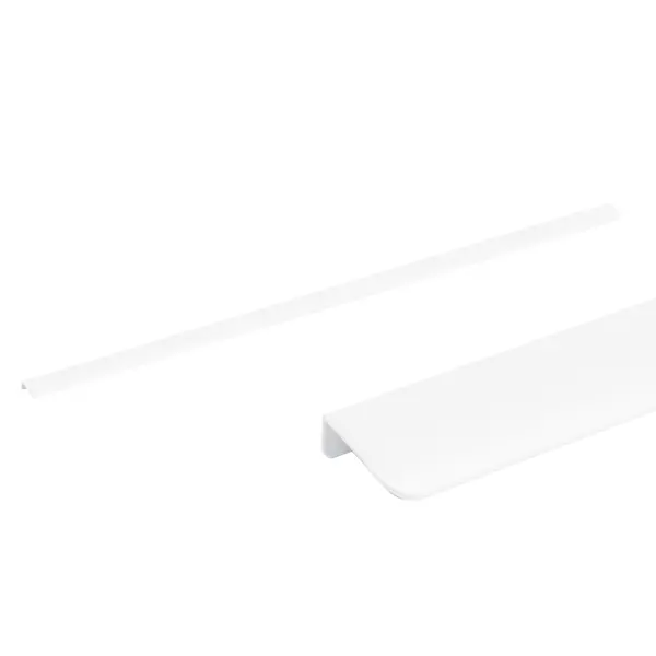 Ручка накладная мебельная Inspire 1350 мм цвет белый мебельная ручка левша