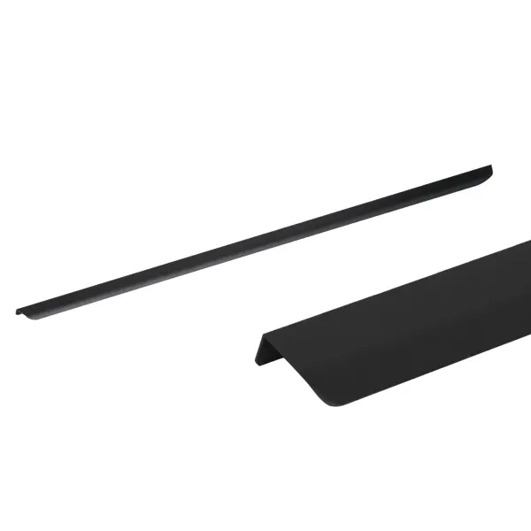 Ручка накладная мебельная Inspire 1350 мм цвет черный матовый ручка рейлинг inspire sara 128 мм глянцевый никель